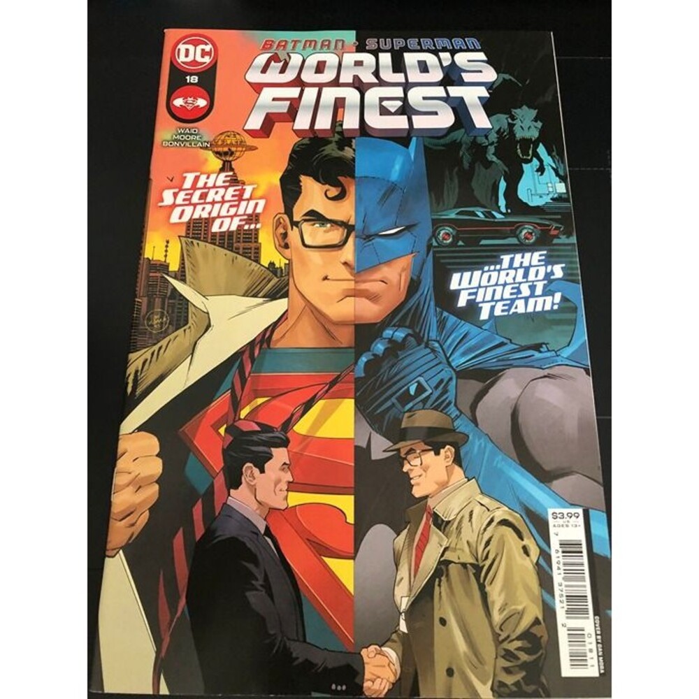 BATMAN SUPERMAN WORLD'S FINEST #18 (DC 2023) Dan Mora Cover A-Origin of Team-NM